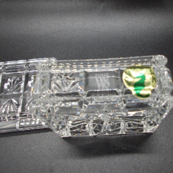 Waterford Society Crystal Square Trinket Box 2002 - Picture 4 of 7